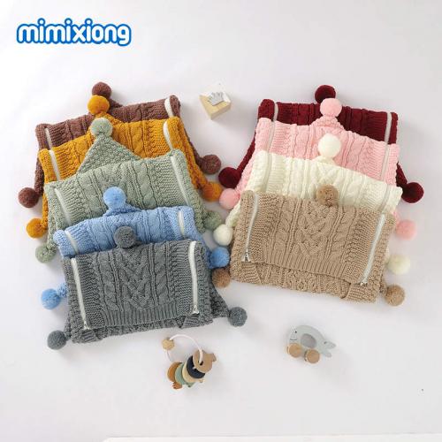 Beautiful hand knitted sleeping bag