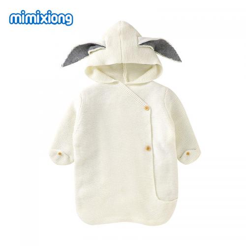 Cute bunny shape baby sleeping bag