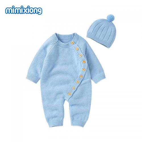 Baby Infant Knit Romper