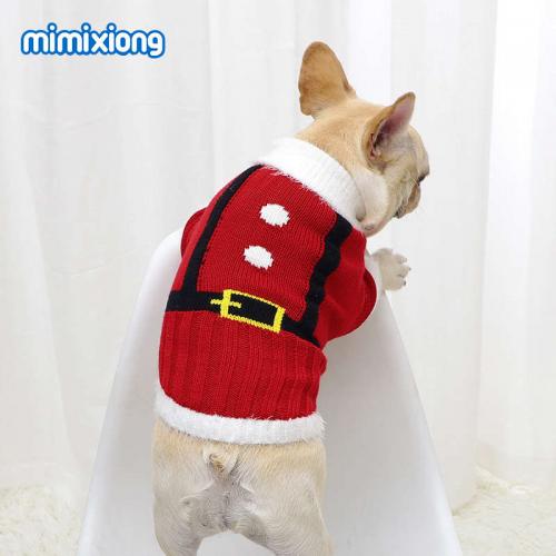 Santa Dog Knit Sweater