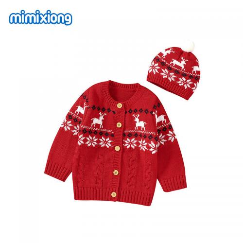 Christmas Baby Infant Elk Clothes