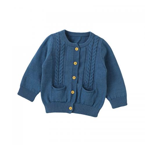 Baby Knitted Simple Cardigan​