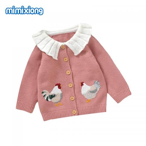 2024 Toddler Baby Girl Knitted Sweater